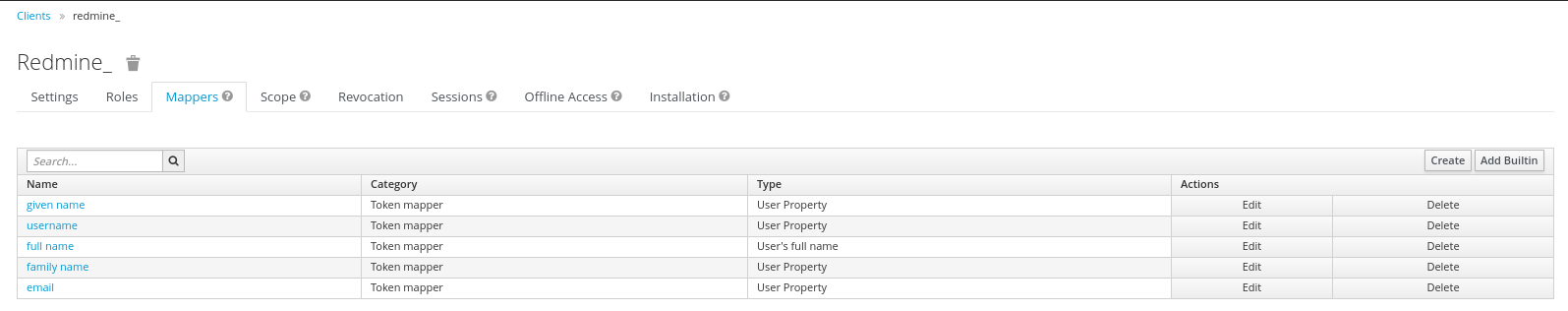 Keycloak Mapper